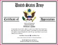 4 Military Certificate Of Training Templates