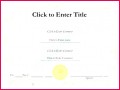 6 Military Certificates Of Appreciation Templates