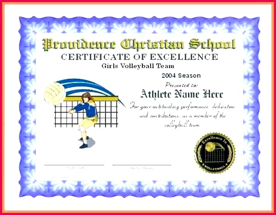 volleyball award template post free printable certificates templates certificate 6 most improved