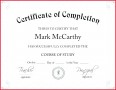3 Ms Certificate Of Completion Template
