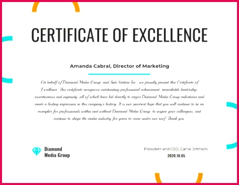 Venngage the line Certificate Maker 475367 d8641ad2 4509 413d 93d0 1caa3eac84b0