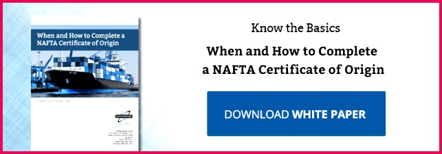 nafta rules of origin part 1