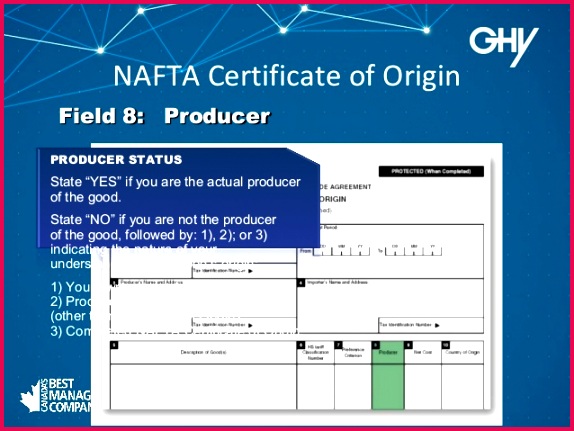 how to fill out a nafta the fundamentals