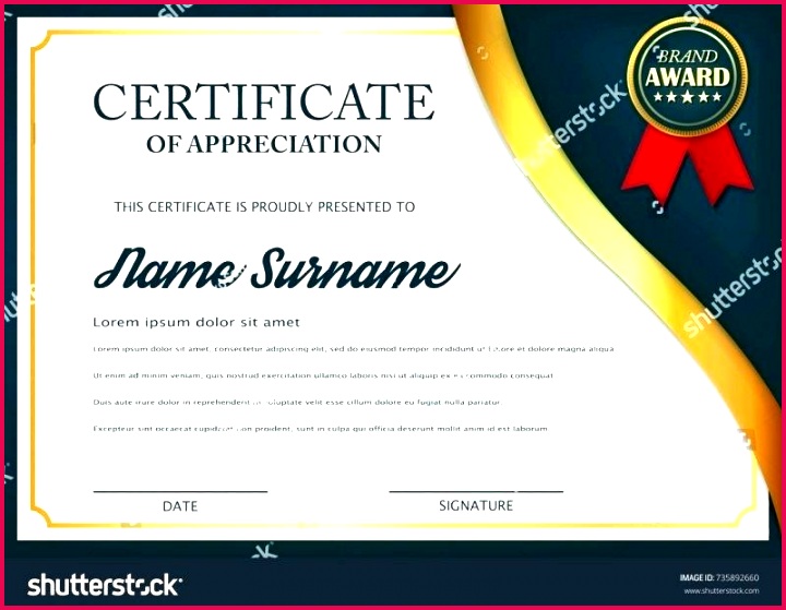 bronze star certificate template gold free