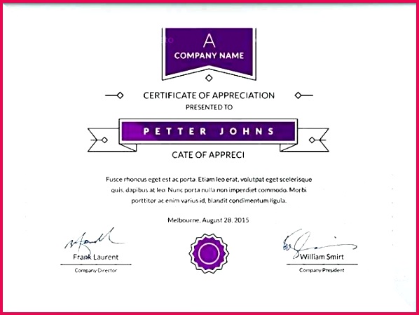 sample certificate of appreciation and template easy to edit retirement navy spouse ap