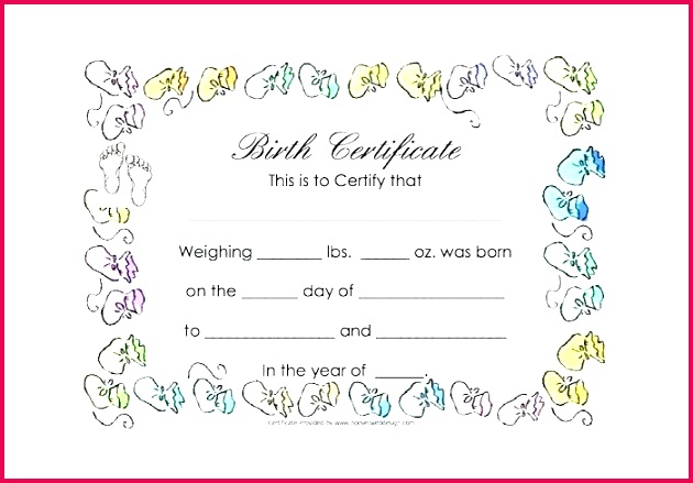 fill in certificate template free birth online date of templates blank baby certificates printable christmas t page