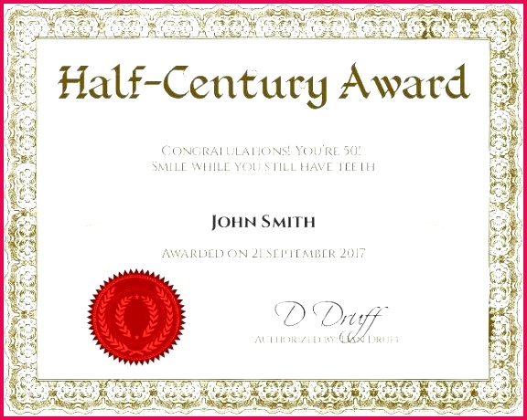 half century award certificate for birthday with the free online certificate maker certificate template birthdays certificate maker certificate free customizable birthday t certificate template