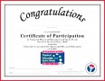 7 Participation Awards Certificates Templates