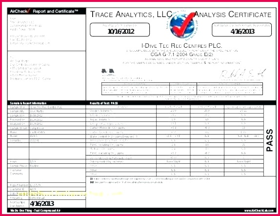 calibration certificate template word pressure test templates new pat testing and dry pipe