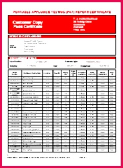 Portable Appliance Testing Certificate Here you are at our website Just about everyone has been utilizing net to locate information tips reports or any