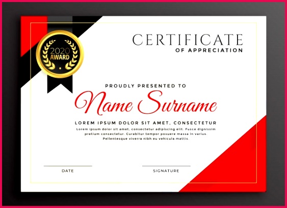 Elegant diploma certificate template design