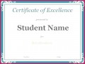 6 Perfect attendance Certificate Templates Pdf
