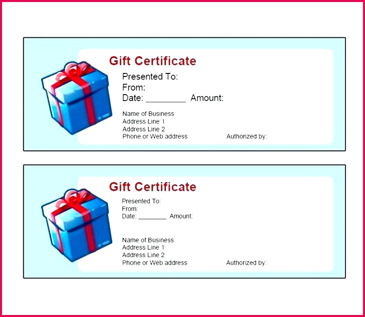 5 Powerpoint Gift Certificate Template Christmas 10305 FabTemplatez