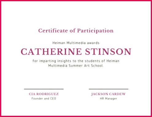 canva plum framed participation certificate MAC8SCSkVrY