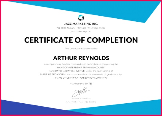 course pletion certificate format Loreyeriverstorytelling 385540 Course pletion Certificate Template