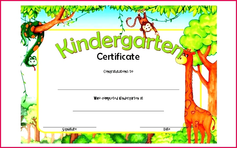 preschool graduation certificate template lovely kids pre k printable kindergarten certificates of achievem
