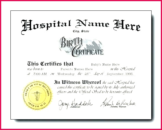 birth certificate template printable home a finest blank sample for new born baby puppy boy