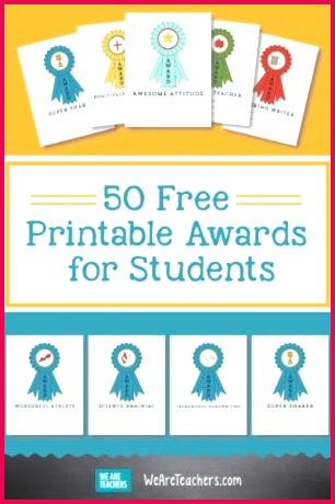 50 Free Printable Awards for Students WeAreTeachers 341x512