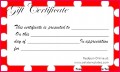 6 Printable Gift Certificate Template Mac