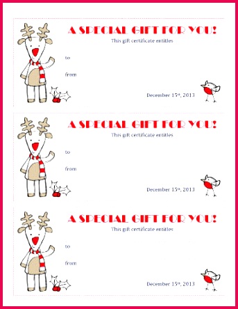 A special t Reindeer Coupon