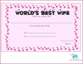5 Printable Love Certificate Templates
