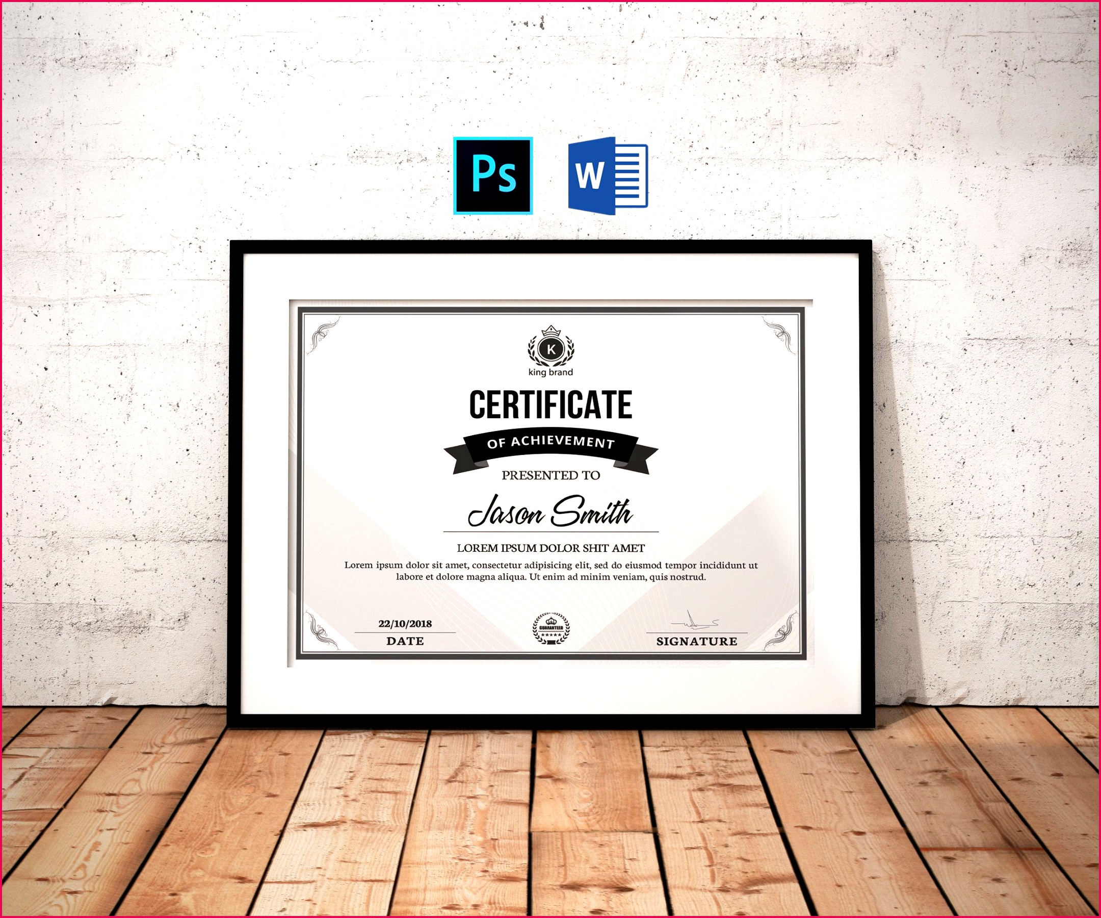 Certificate Template Certificate of Appreciation Printable Award Certificate Certificate of Achievement