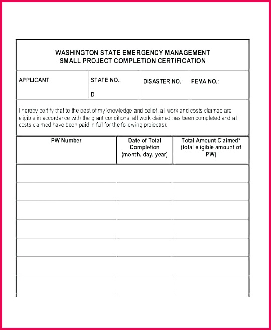project pletion form template work pletion form template work order pletion form template work ption form template certificate of job samp report format order employment offer