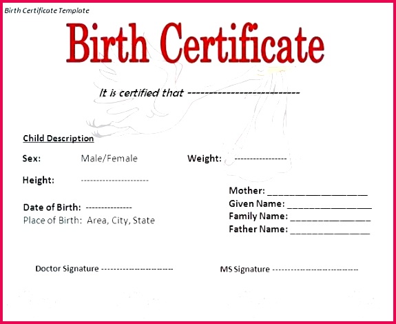 printable birth certificate template free puppy blank pet b