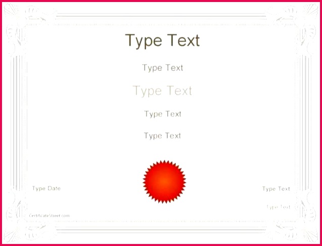 classroom award template with red seal page 1 certificatestreet templates education