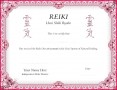 4 Reiki Certificate Template form