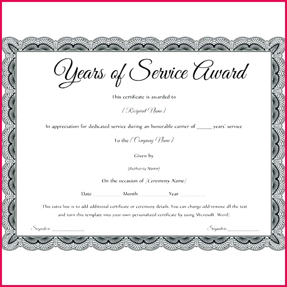 Best Church Certificate Appreciation Wife Award Template Year Service Award Certificate Template Best Years Wife Classroom