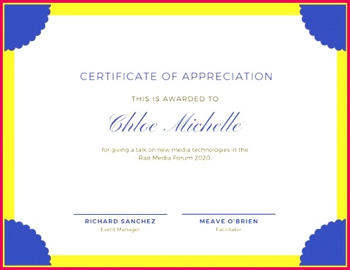 canva blue and yellow attendance certificate MAC7VeRw3GI