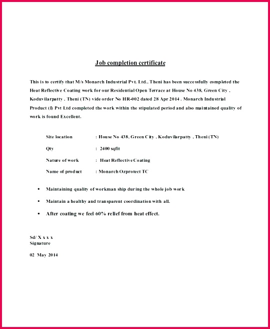 pletion certificate training format word doc best of thank you template projects to sample c