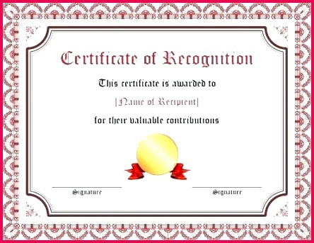 template for certificate of recognition – newgameplus 444343 printable award certificates achievement merit honor sample certificate of recognition for honesty template free