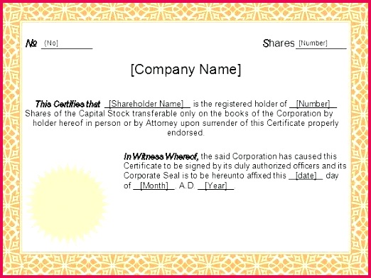 free pany share certificate template sample certificate of ownership letter on pany share certificate template uk pany share certificate template free