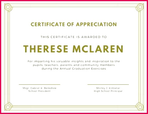 certificate appreciation design template 381495 templates for certificates of appreciation customize certificate online design template free