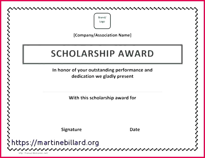 free certificate template for word scholarship unique 9 templates baptism