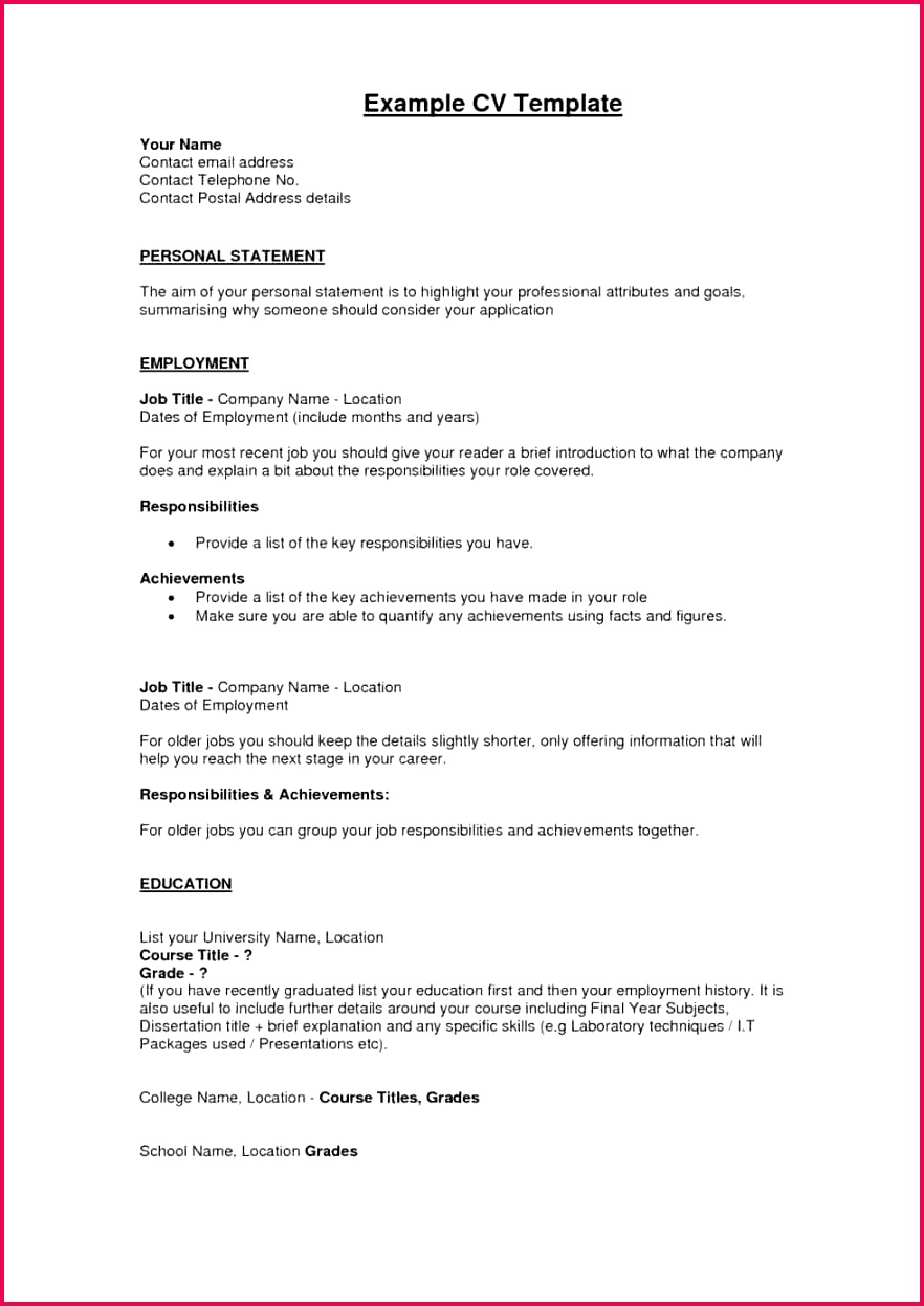 resume example declaration award certificates templates throughout format for