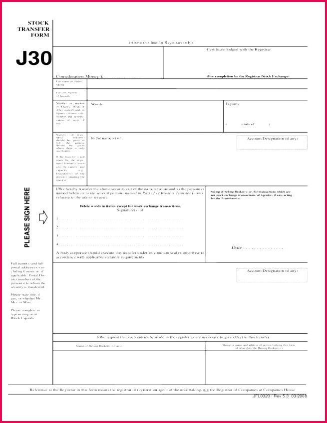 free sample share certificate or stock certificate ledger template awesome stock transfer form of free sample share certificate