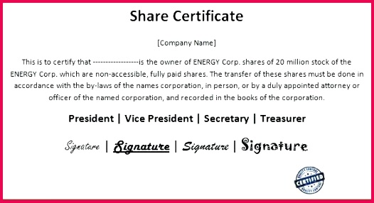 share certificate template templates sample to make doc of pdf south africa