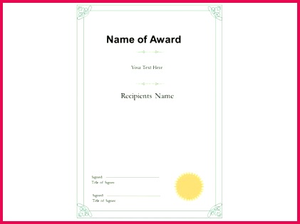 portrait certificate template powerpoint 1