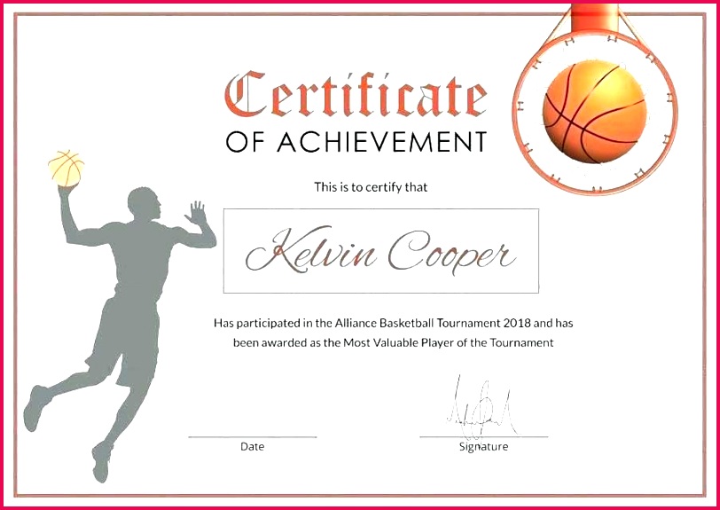 sports awards templates certificate boxing award template word inside printable basketball for