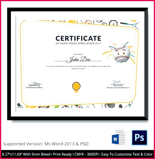 sports certificate template inspirational funny award ensign examples of unique images athletic free