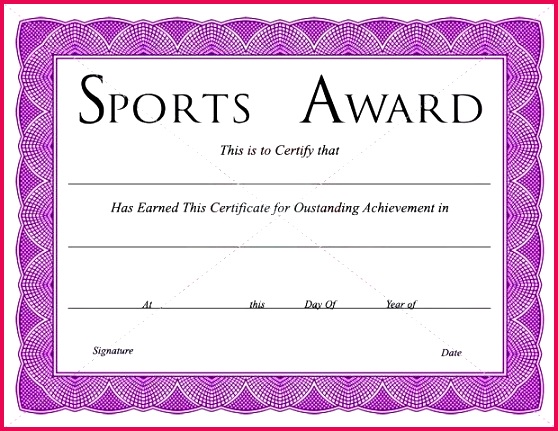 sport certificate templates images conference participation template