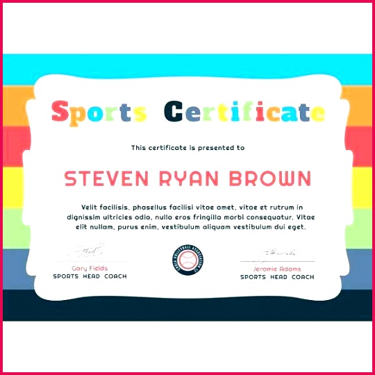 editable new free doc kids sports award certificate templates design template for word
