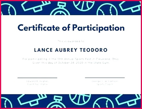 teal navy illustrated sports certificate templates by template vector use this athletic