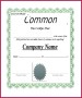 6 Stock Certificate form Free Download