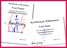 ballet certificate 2