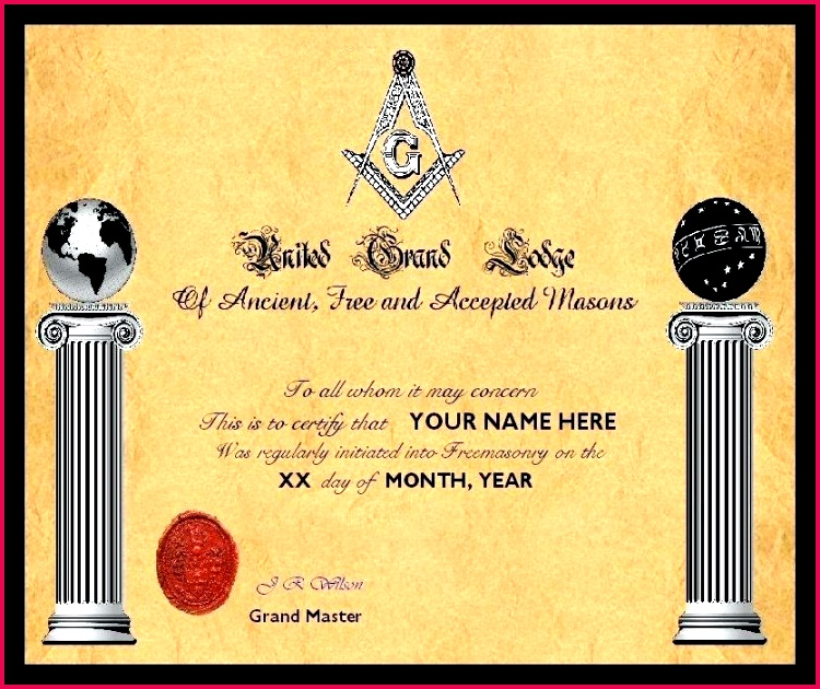 masonic certificate template free images of promotion ideas printable graduation certificates for preschool certificat