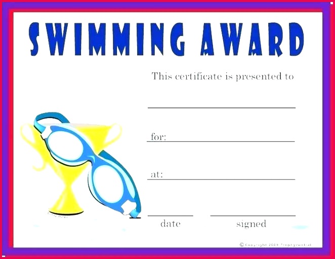 sports award template certificate for word templates psd